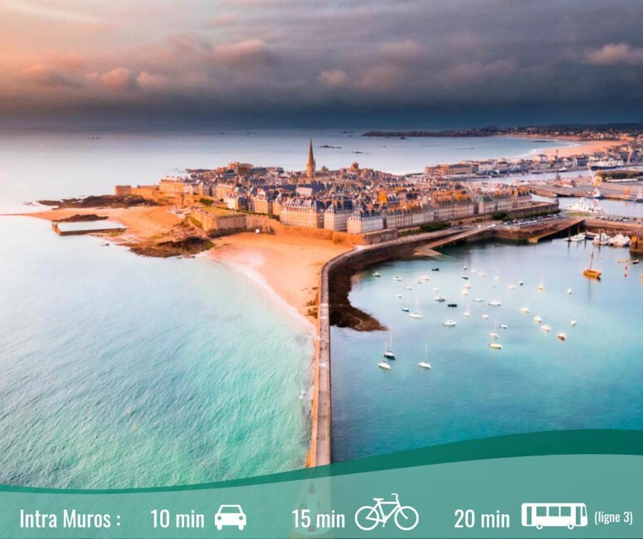 Appartement Cosy 1 Chambre Saint-Malo Kültér fotó